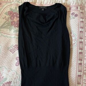 Ann Taylor Black Sleeveless Top